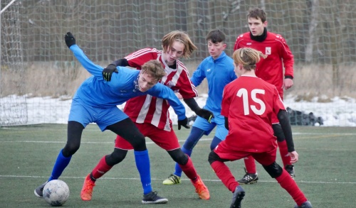 přípravné utkání TJ Sokol Moravany/SK Sparta Dašice U19 - FK Jaroměř U19, 28.1.2023, foto: Václav Mlejnek